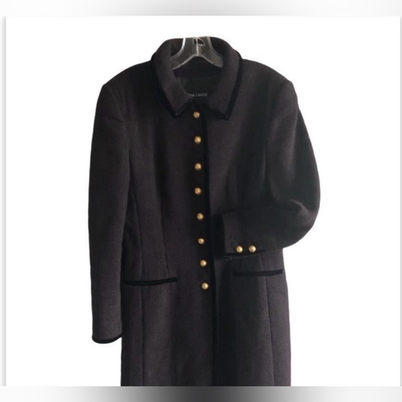 Vintage Rene Lange dark purple suit - Picture 3 of 9